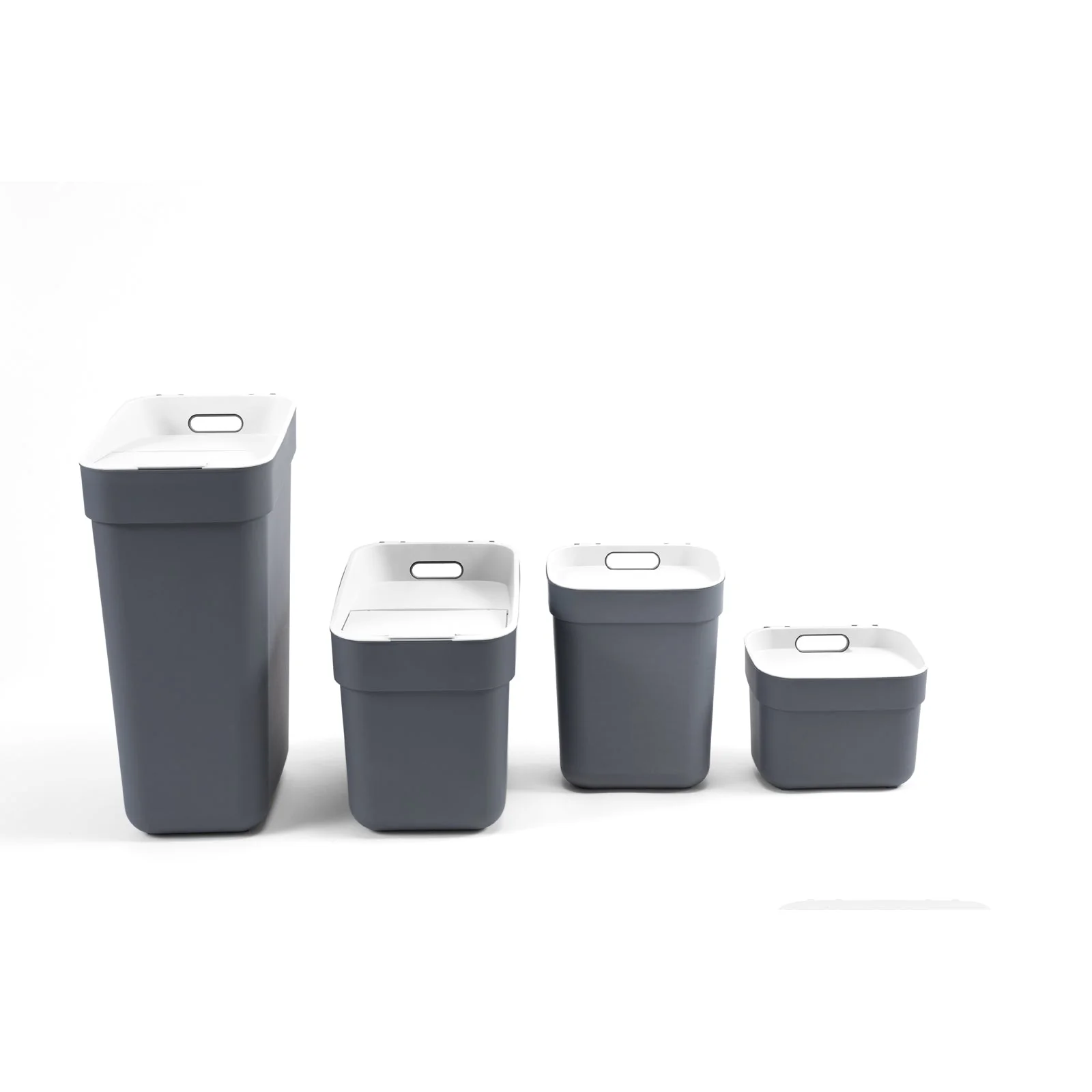 10L Ready to Collect Waste Separation Bin - Dark Grey - Image 10