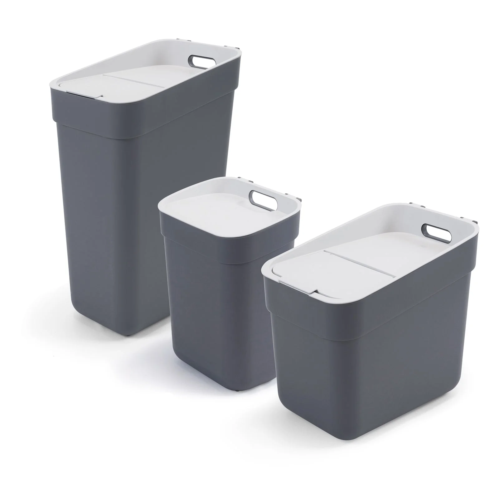 10L Ready to Collect Waste Separation Bin - Dark Grey - Image 11