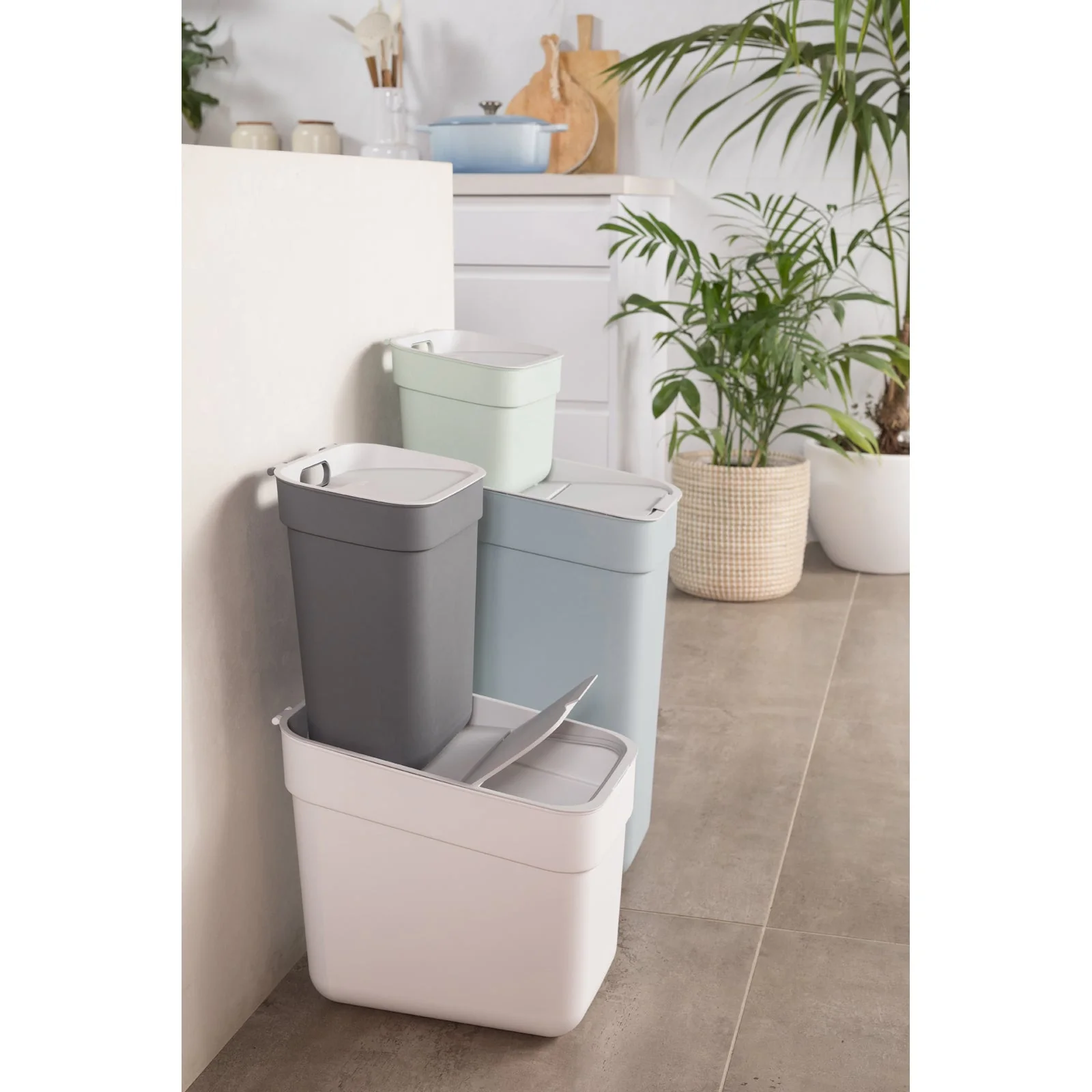 10L Ready to Collect Waste Separation Bin - Dark Grey - Image 14