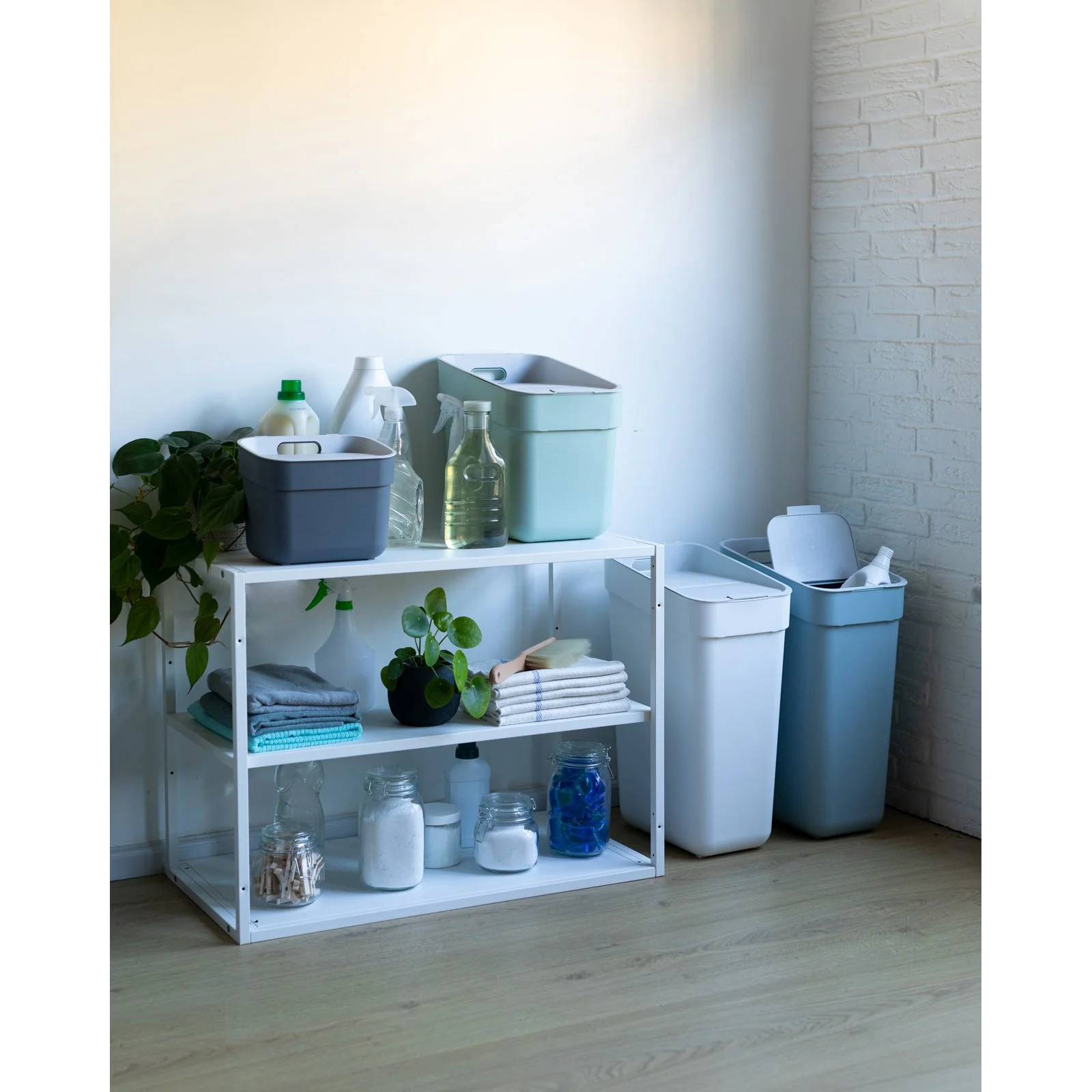 20L Ready to Collect Waste Separation Bin - Green - Image 19