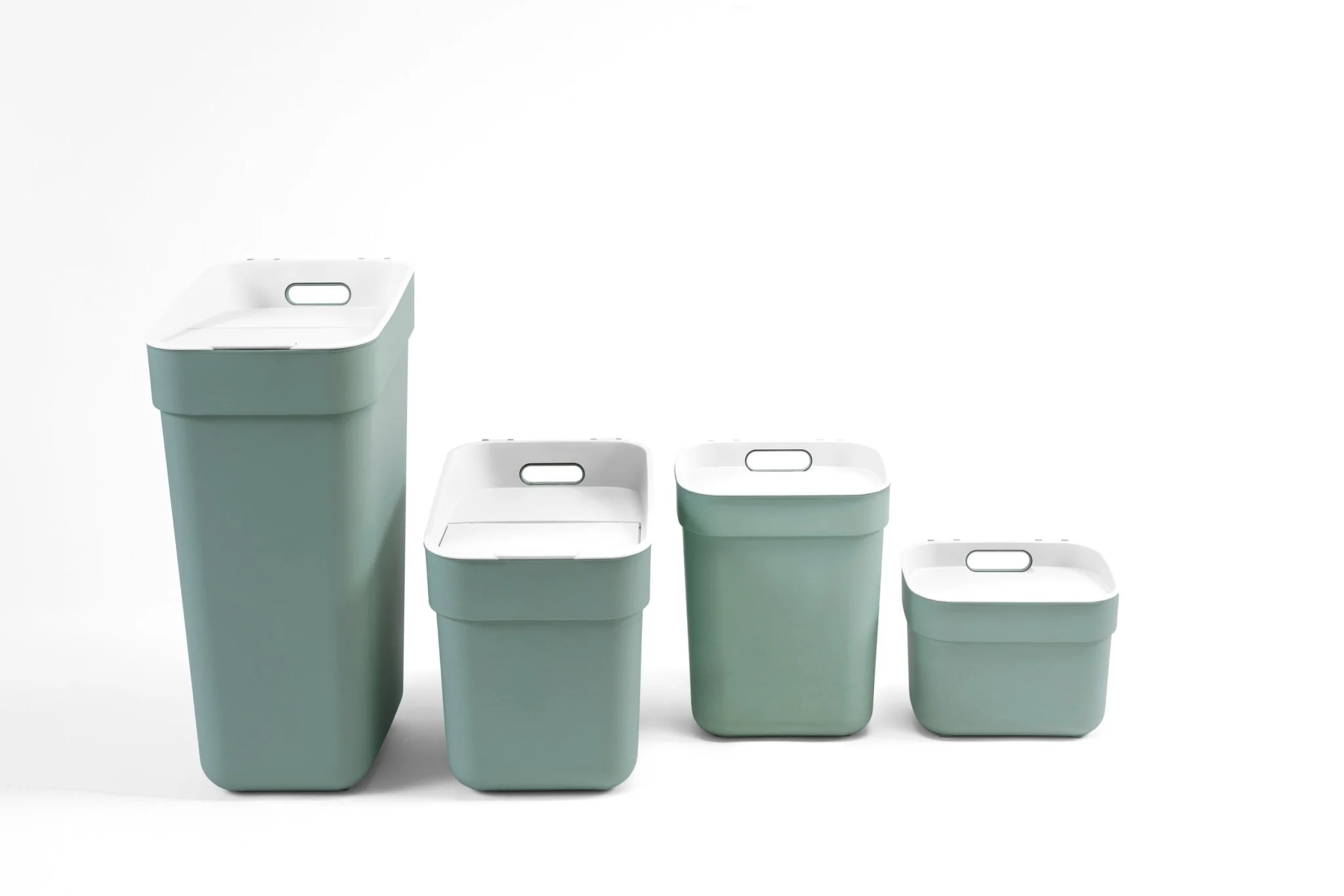 5L Ready to Collect Waste Separation Bin - Green - Image 9