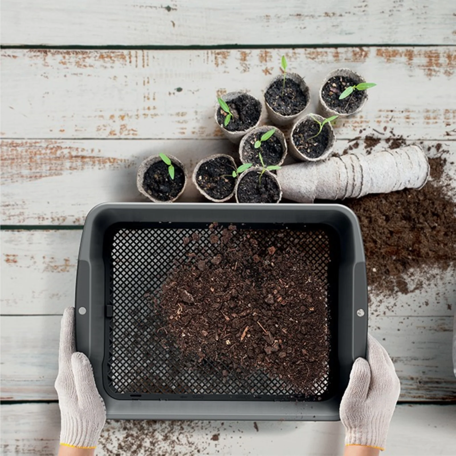 Adjustable Garden Sieve - Rectangle - Image 4