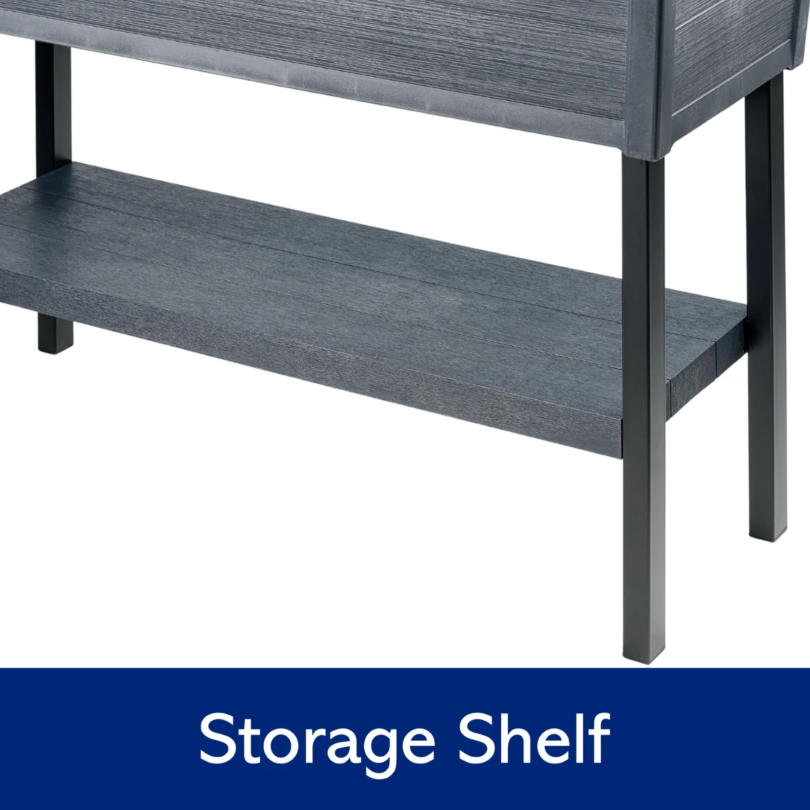 Keter Alfresco Garden Bed - Black - Image 6