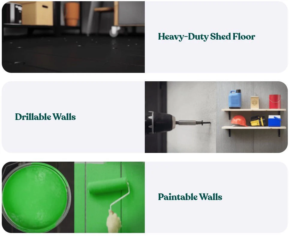 Keter Artisan 9 x 7 Garden Shed (2.8 x 2.2m) - CLEARANCE - Image 4