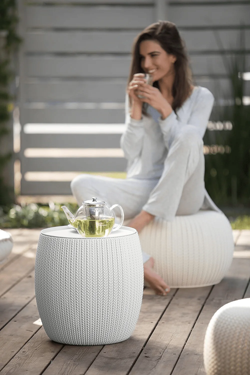 Keter Cozy Urban Balcony Set - White - Image 5