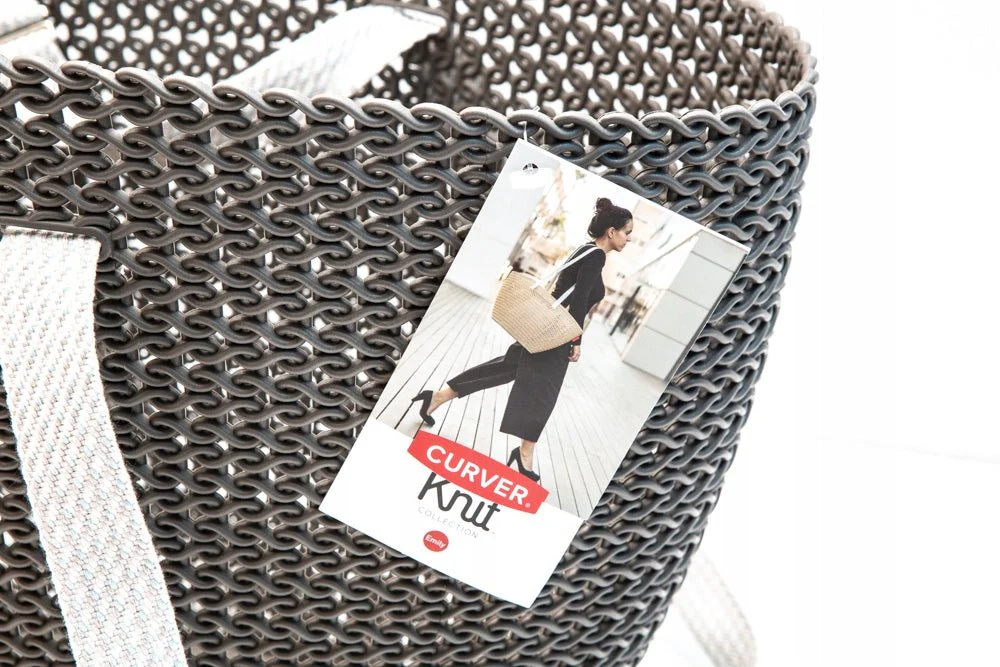 Curver "Emily" Knit Carry Bag - Image 4