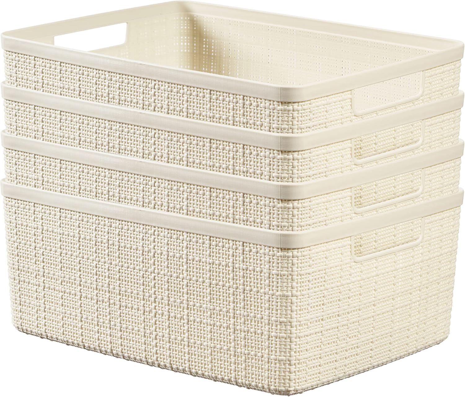 Curver Jute Basket (Medium) - Image 5