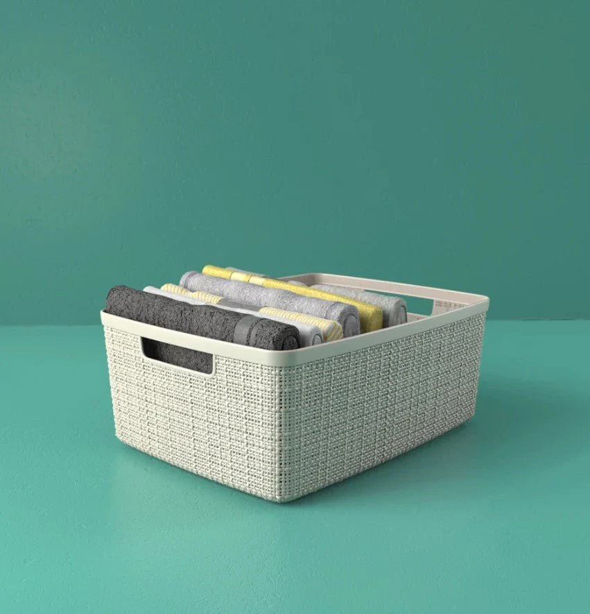 Curver Jute Basket (Medium) - Image 6