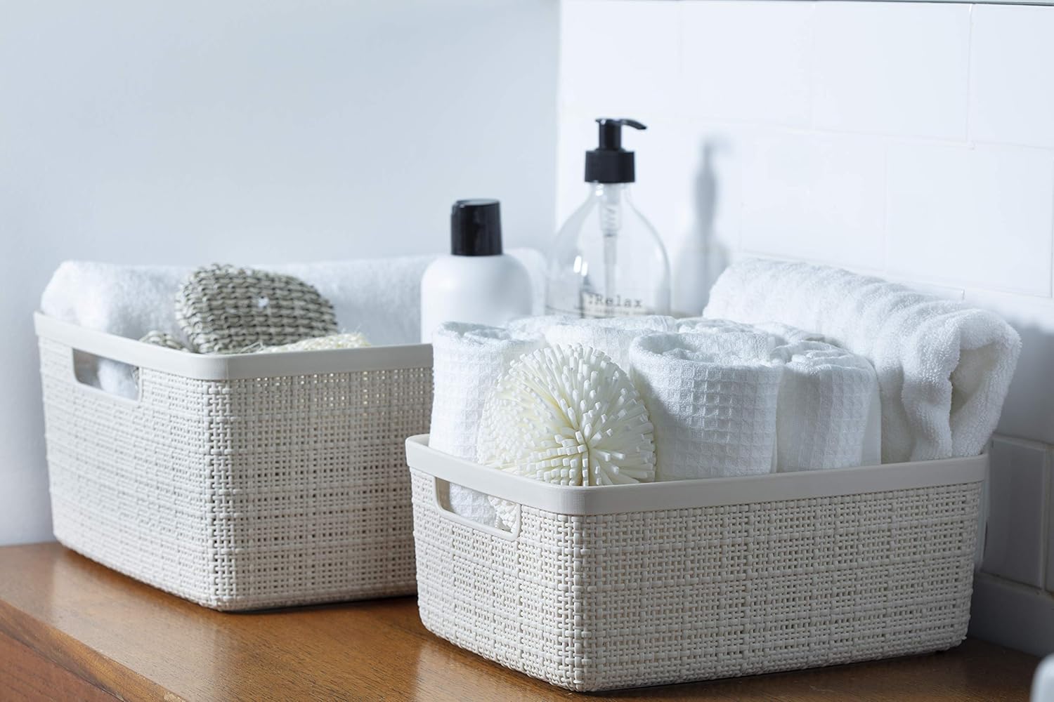 Curver Jute Basket (Medium) - Image 8