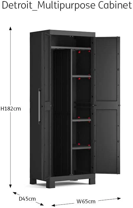 Keter Detroit Multipurpose Cabinet - Image 4