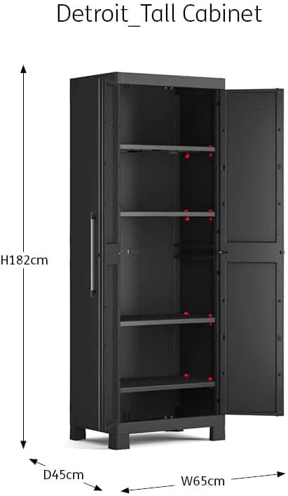 PRE ORDER: MAY. - Detroit Tall Cabinet - Image 6