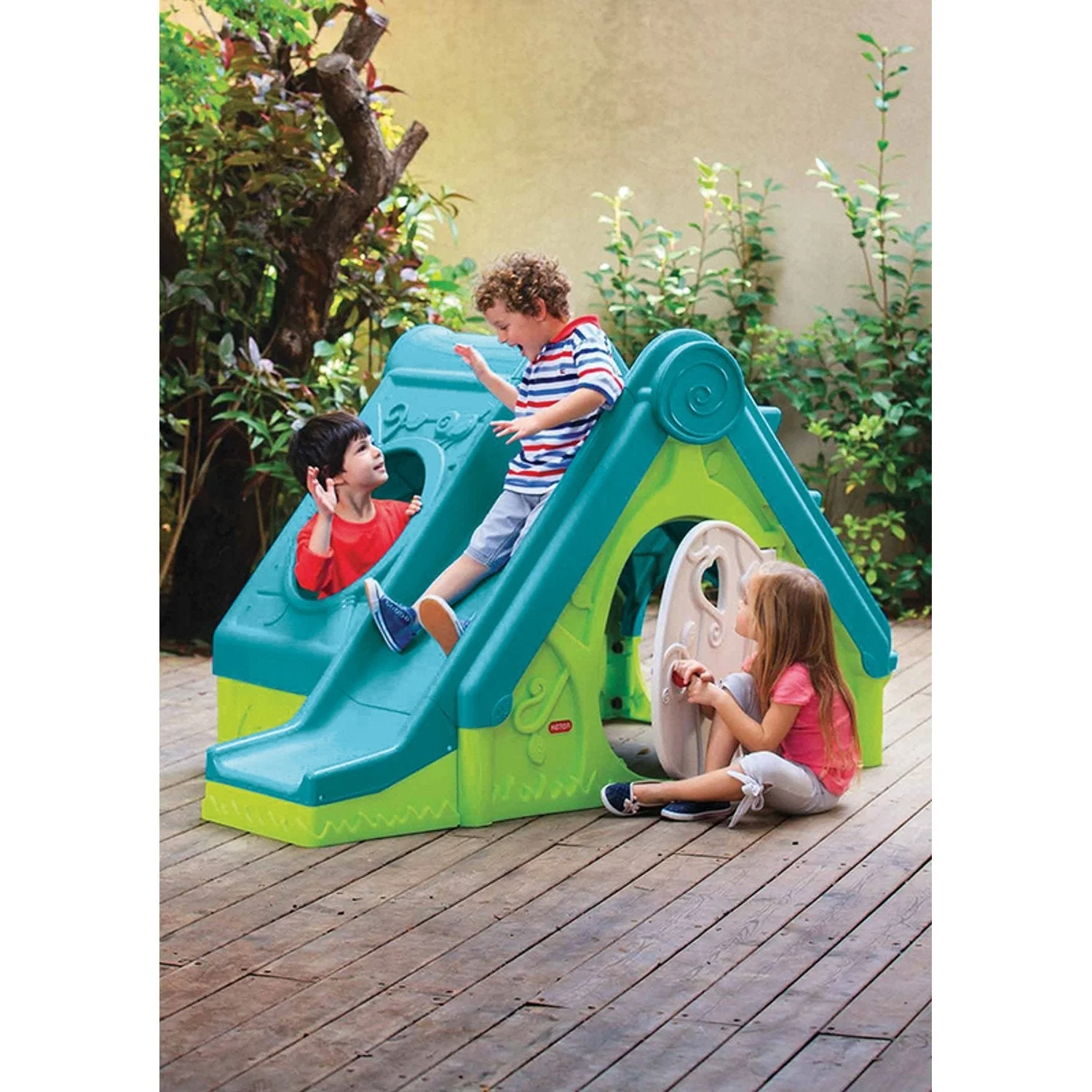 Keter Kids Funtivity Outdoor Playhouse - Image 3