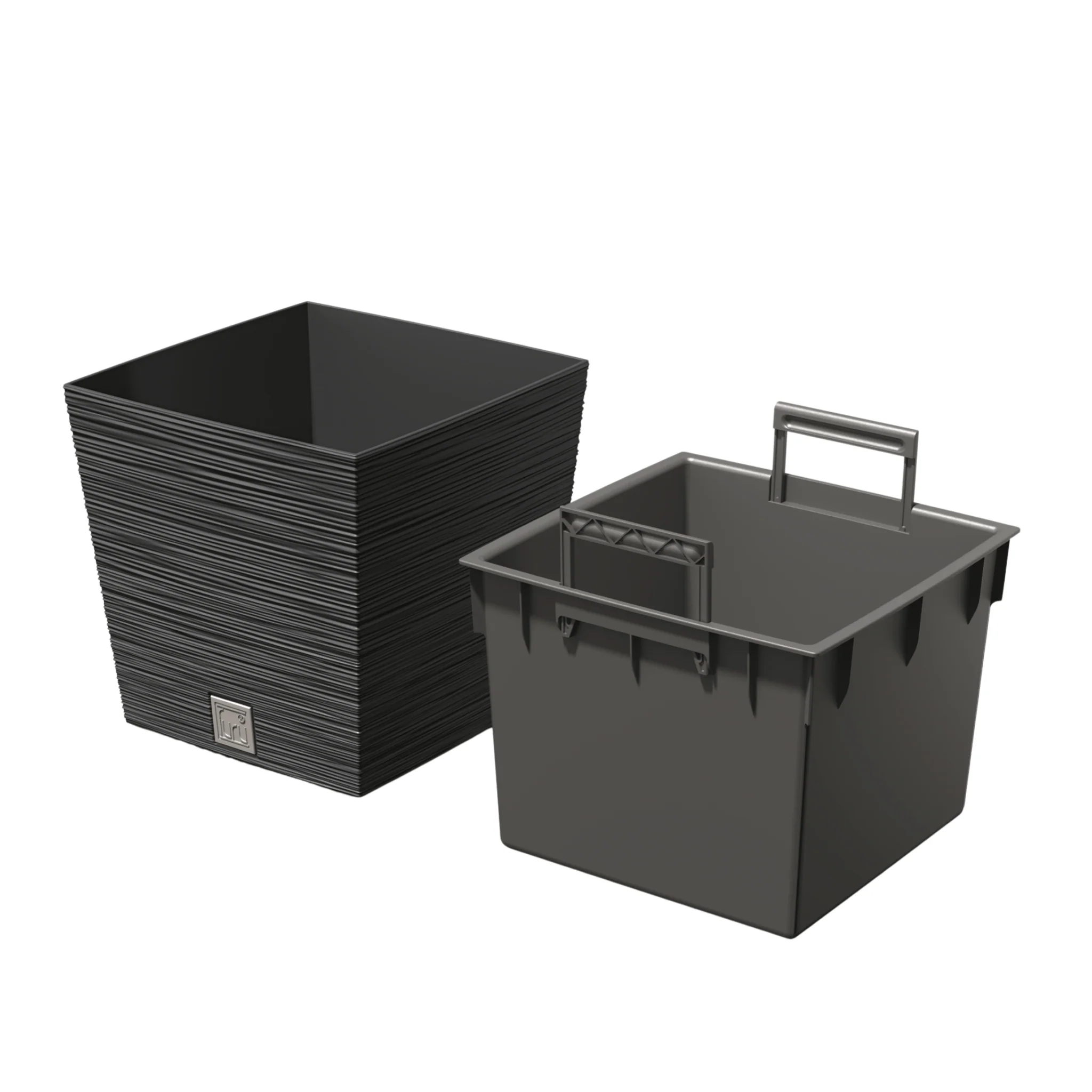 Furu Square Low Planter 240 - Image 3