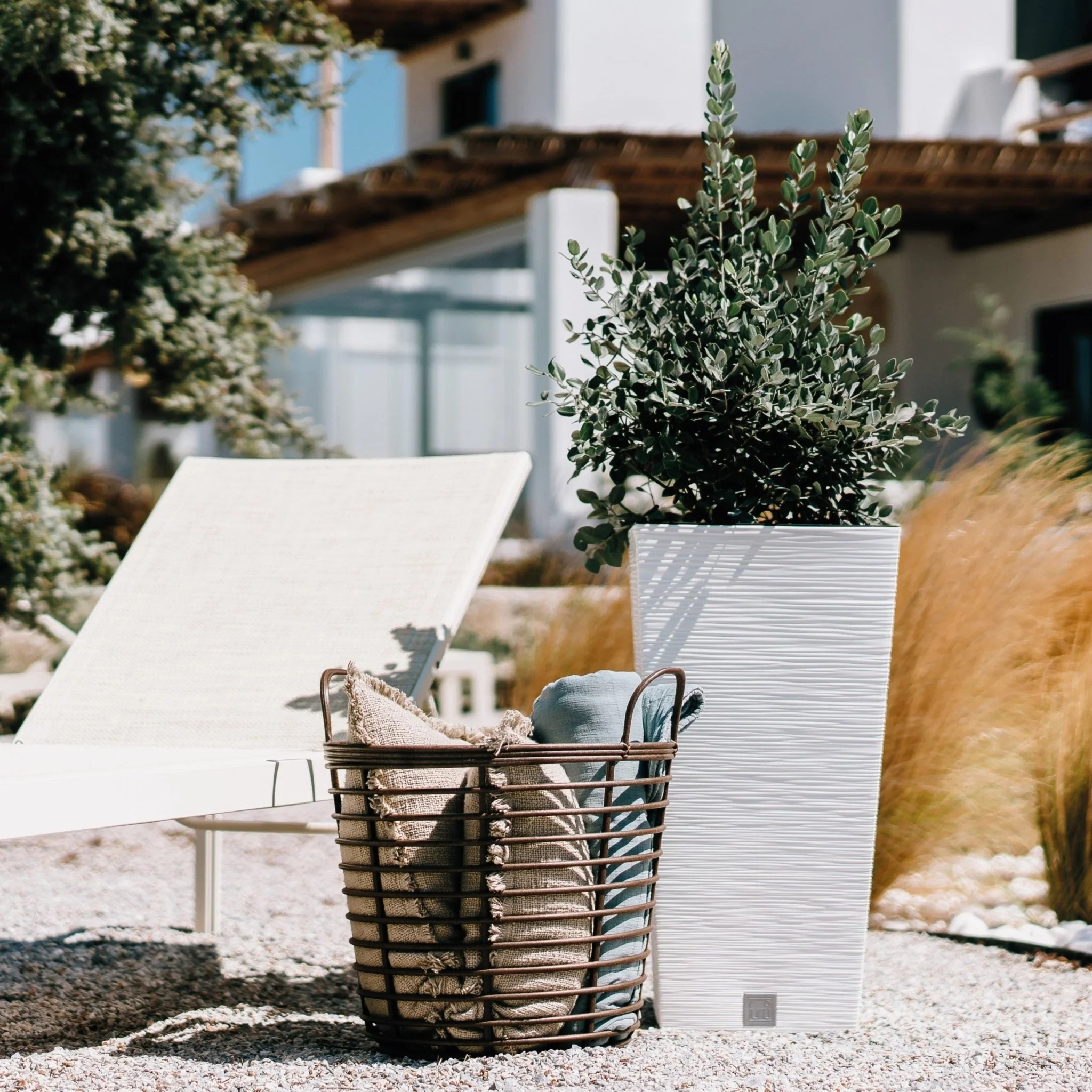 Furu Square Tall Planter 300 - Image 8