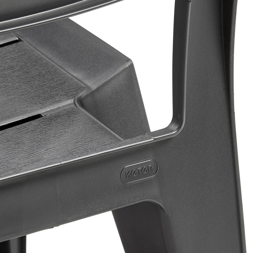 Keter Julie Dining Chair - 6 PACK - Image 4