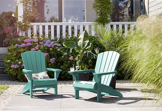 Keter Alpine Adirondack Chair - Aqua Teal - Image 13
