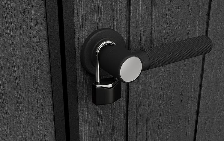 Keter Apex Shed 7.5x7 -Stormgrey Look (2.3 x 2.2m) - Image 7