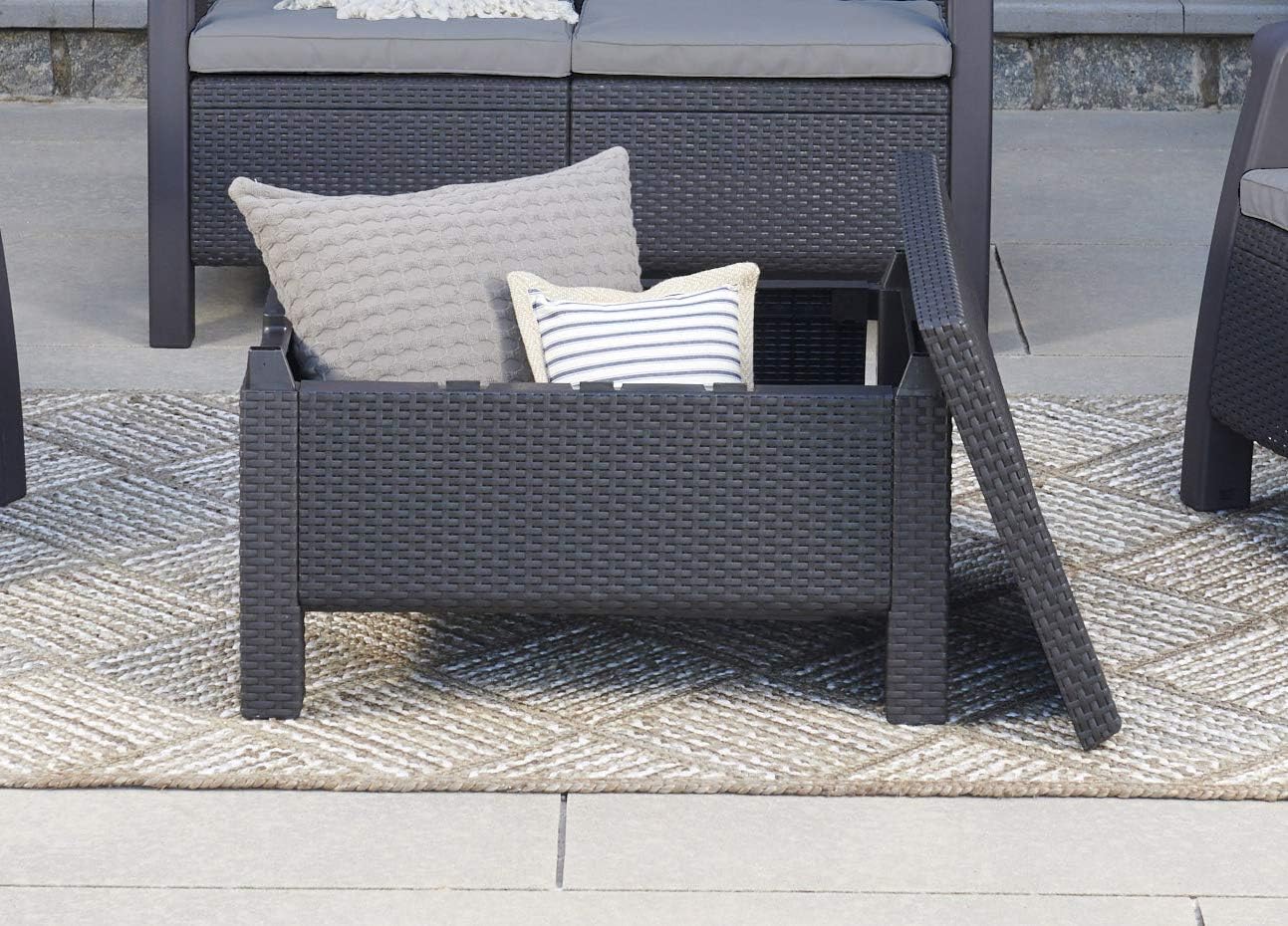 Keter Corfu 100L Storage Table - Image 4