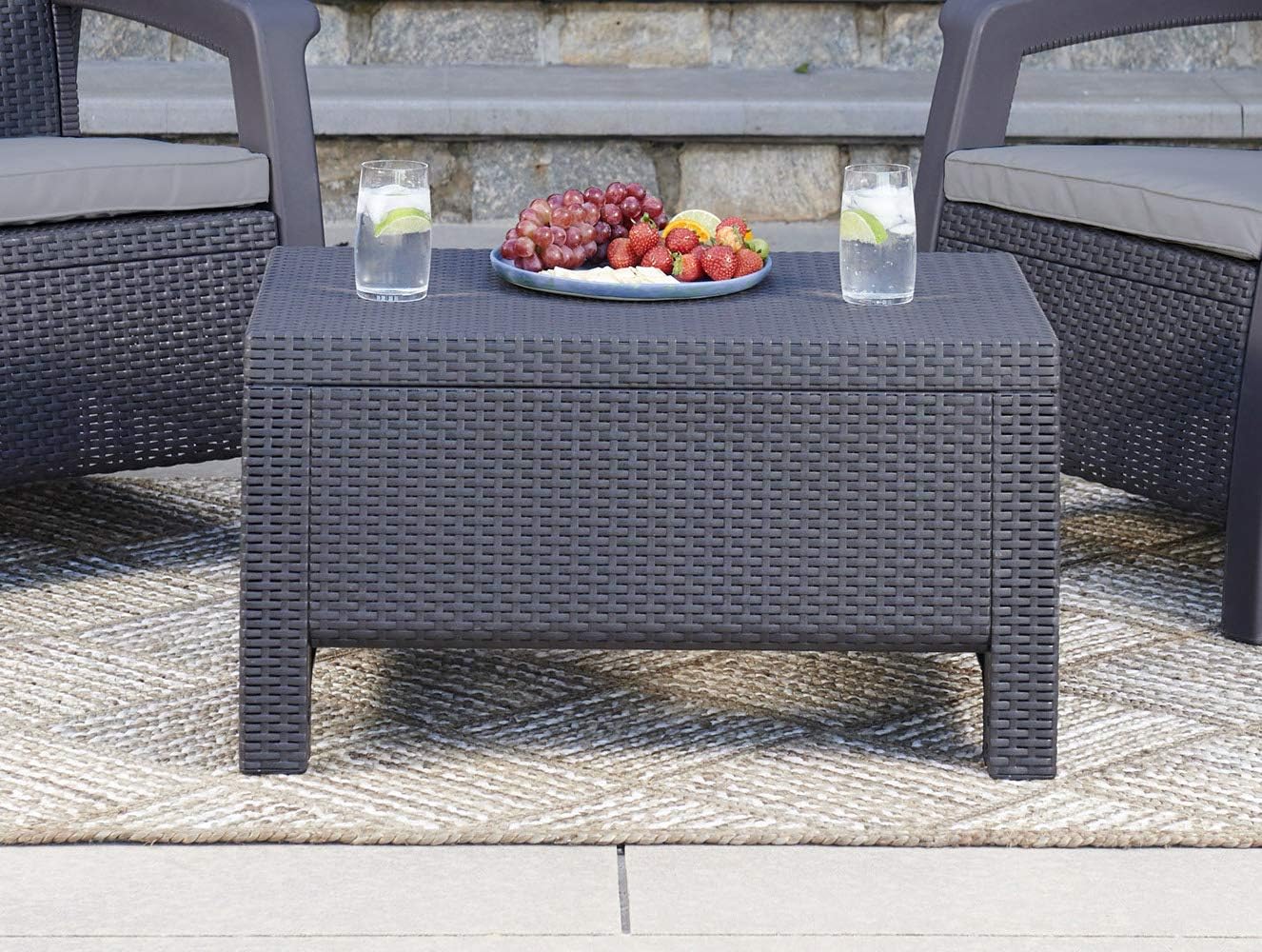 Keter Corfu 100L Storage Table - Image 5