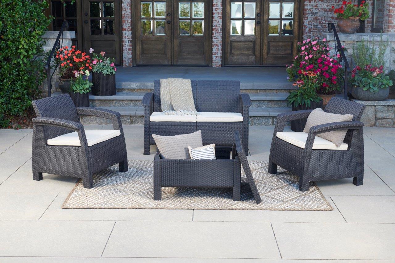 Keter Corfu 100L Storage Table - Image 7