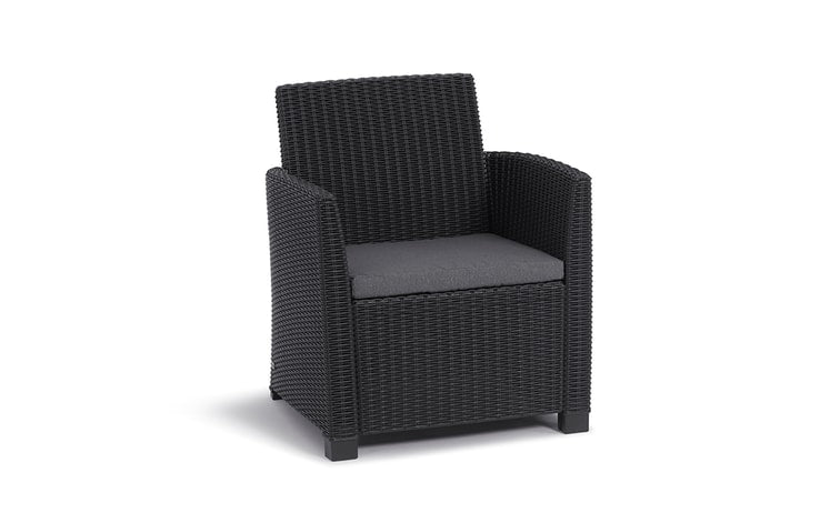 Keter Mia Outdoor Lounge Set - Graphite - Image 3