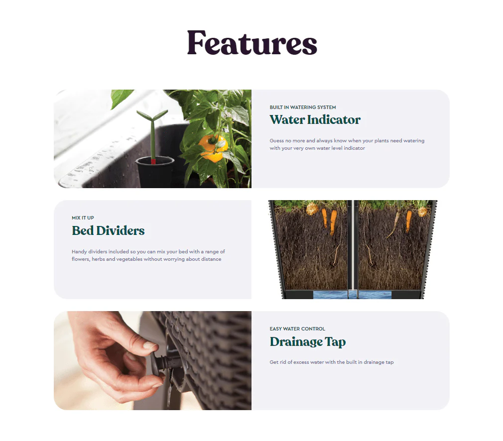 Keter Easy Grow Planter- Brown - Image 3