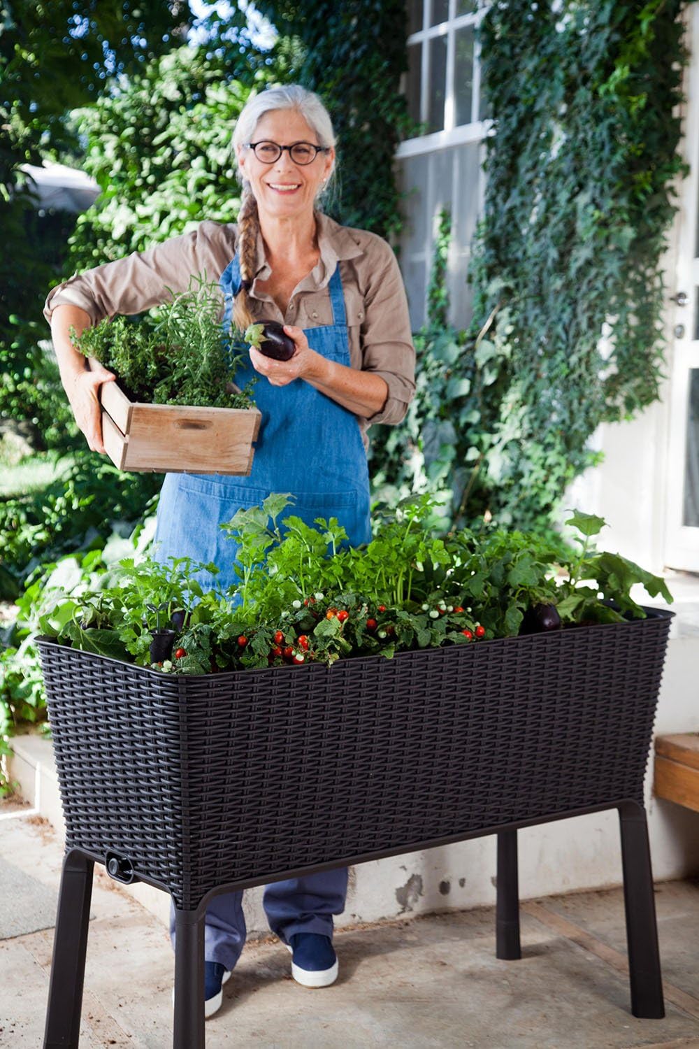 Keter Easy Grow Planter- Brown - 2 Pack - Image 18