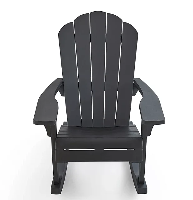 Keter Everest Rocking Adirondack Chair - Graphite - Image 4