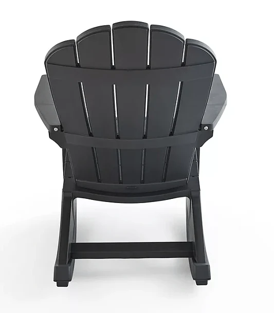 Keter Everest Rocking Adirondack Chair - Graphite - Image 9