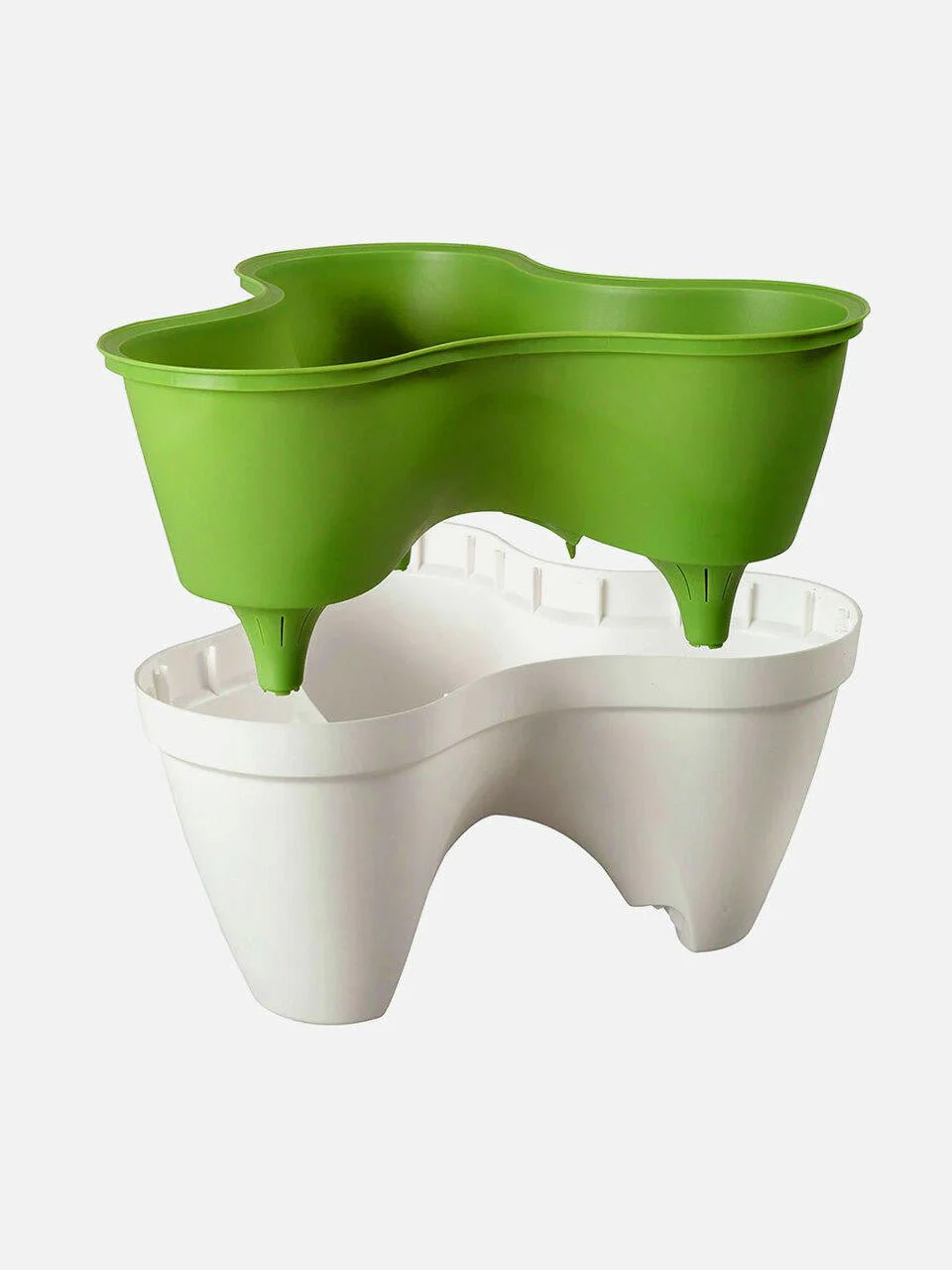 Keter Ivy Planter - White / Green - 3 Pack - Image 3
