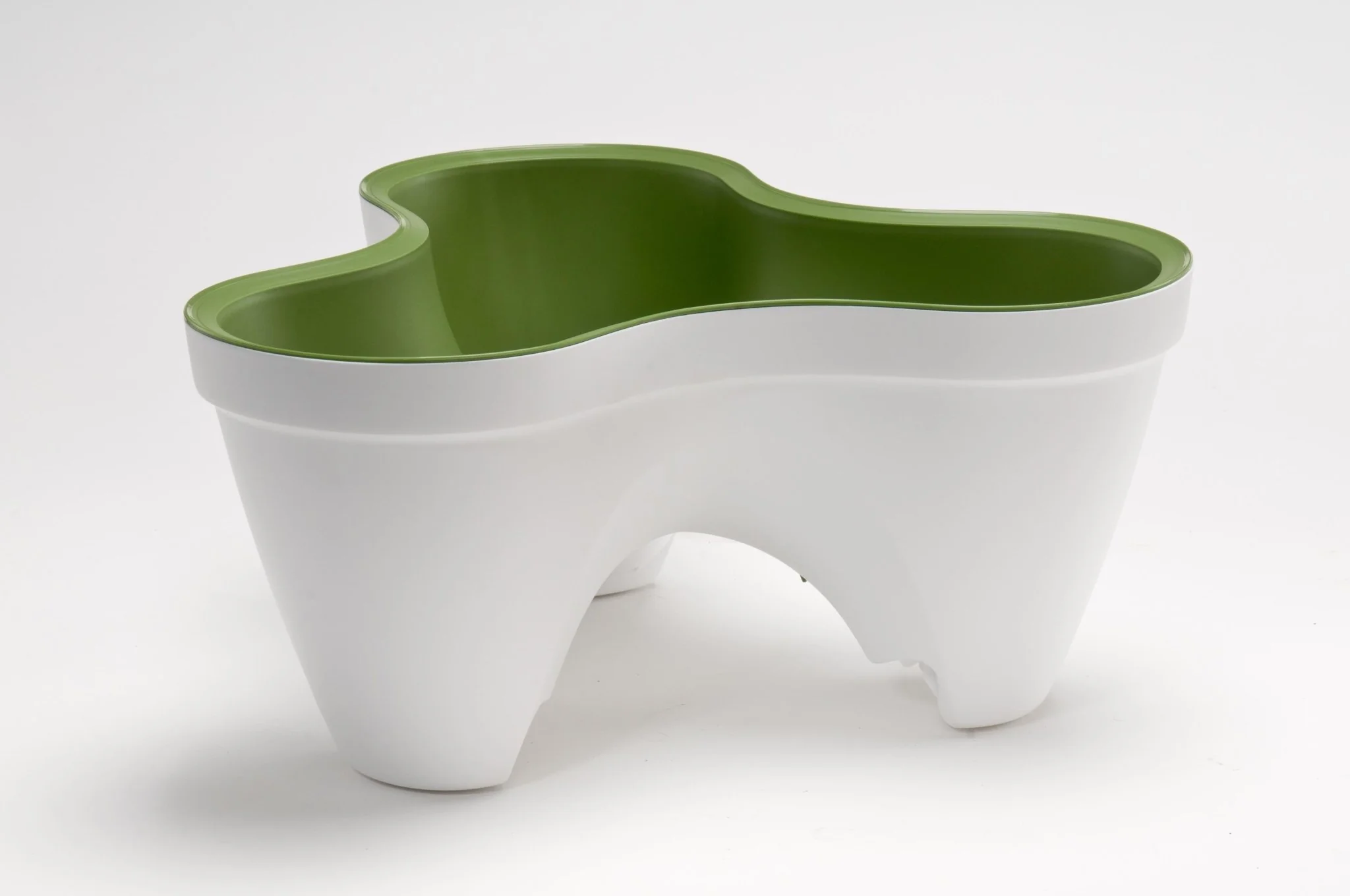 Keter Ivy Planter - White / Green - 5 Pack - Image 3