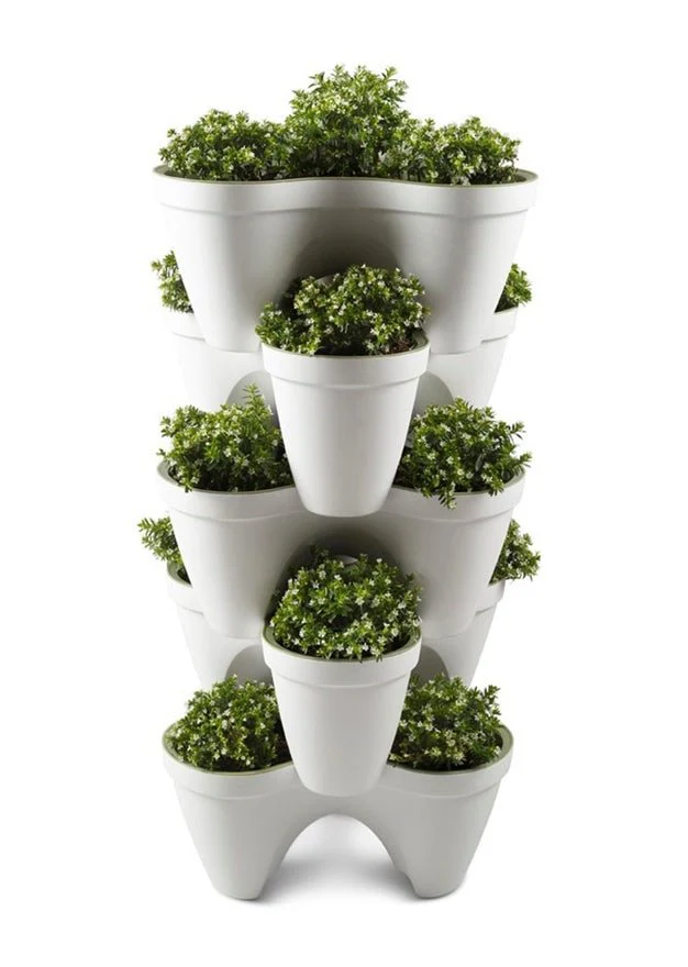 Keter Ivy Planter - White / Green - Image 8