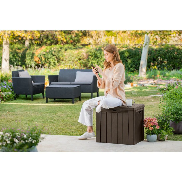 Keter Urban Box - 2 in 1: 113L Storage box / Seat - Image 5