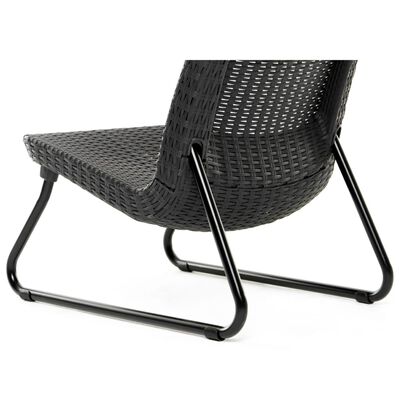 Keter Rio Patio Furniture Set - Graphite - Image 3