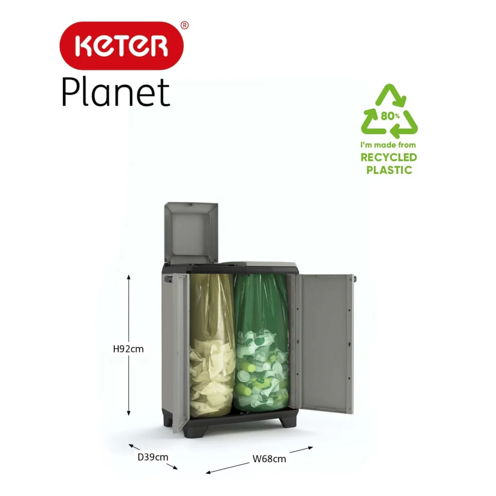 PRE ORDER: APR. Keter Split Recycling System - Image 3