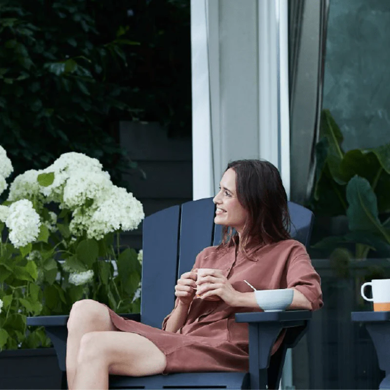 PRE ORDER: APR. - Keter Troy (no cup holder) Adirondack - Graphite - Image 14