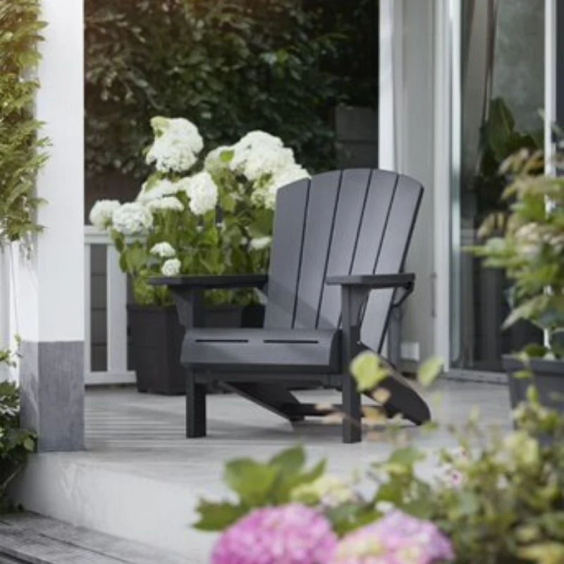 PRE ORDER: APR. - Keter Troy (no cup holder) Adirondack - Graphite - Image 15