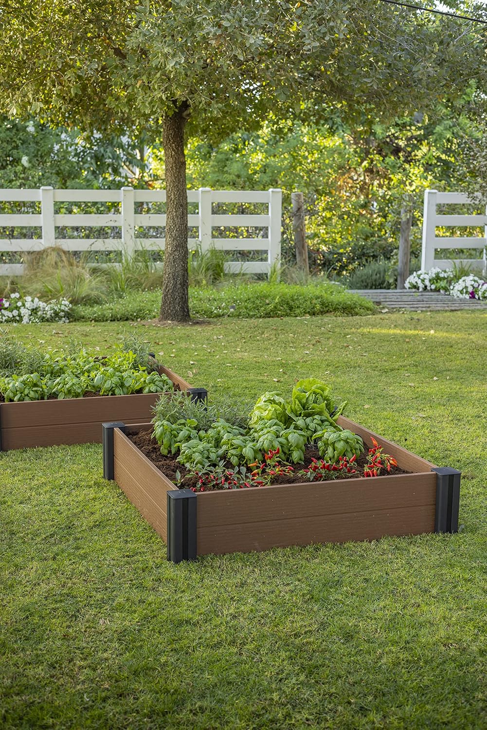 Keter Vista Garden Bed - Brown - Image 15