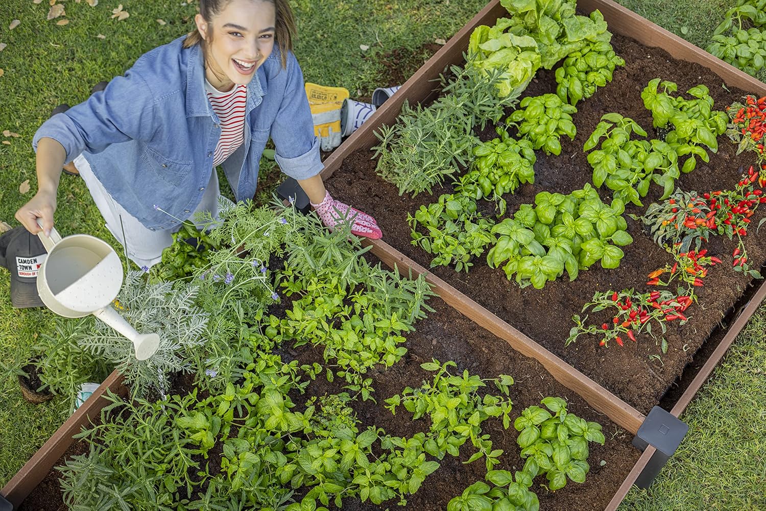 Keter Vista Garden Bed - Brown - Image 16