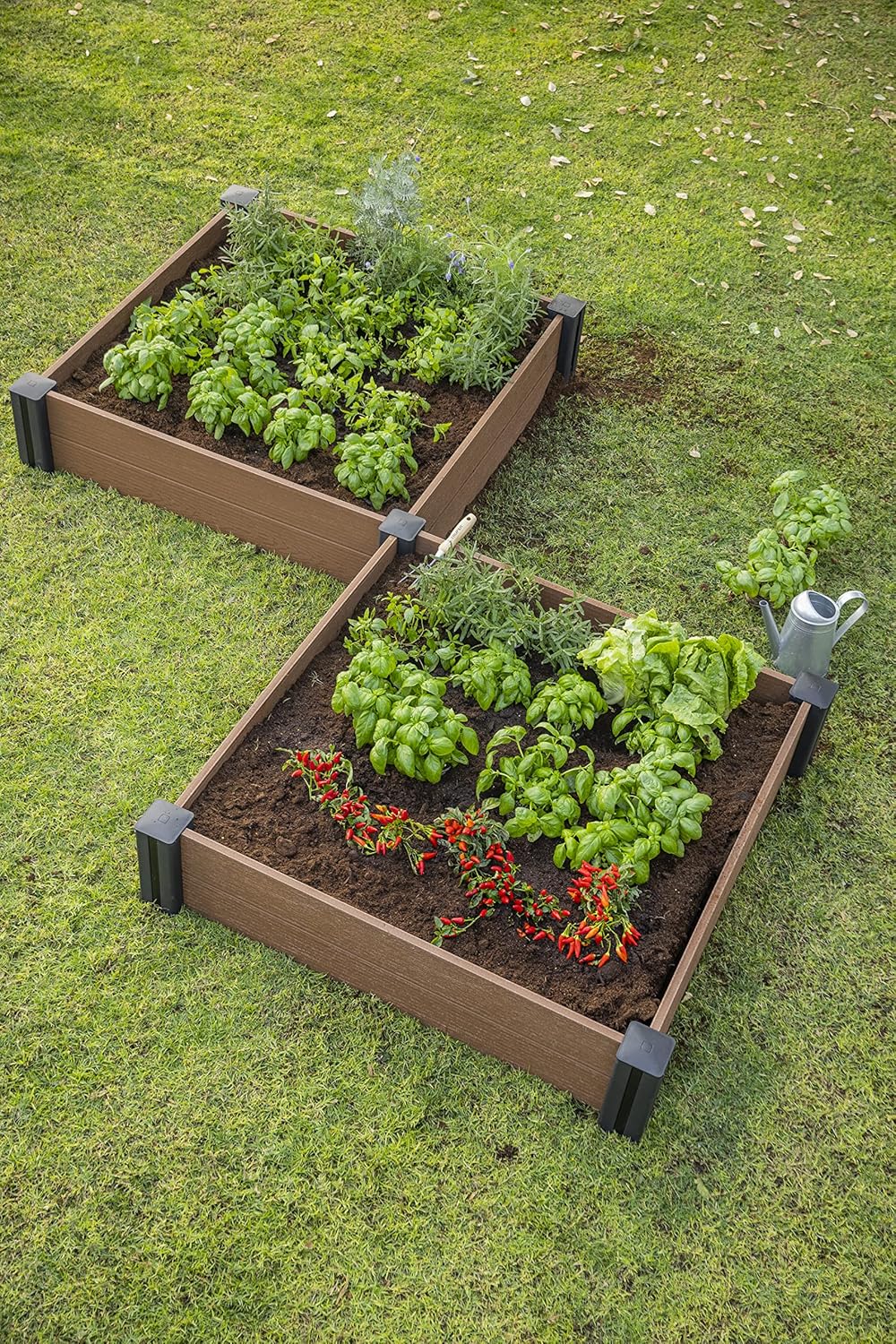 Keter Vista Garden Bed - Brown - Image 8