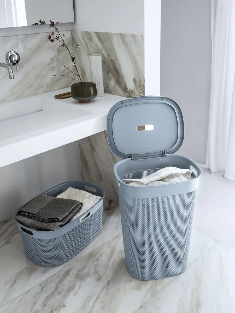 KIS Filo Laundry Hamper - Light Blue - Image 3
