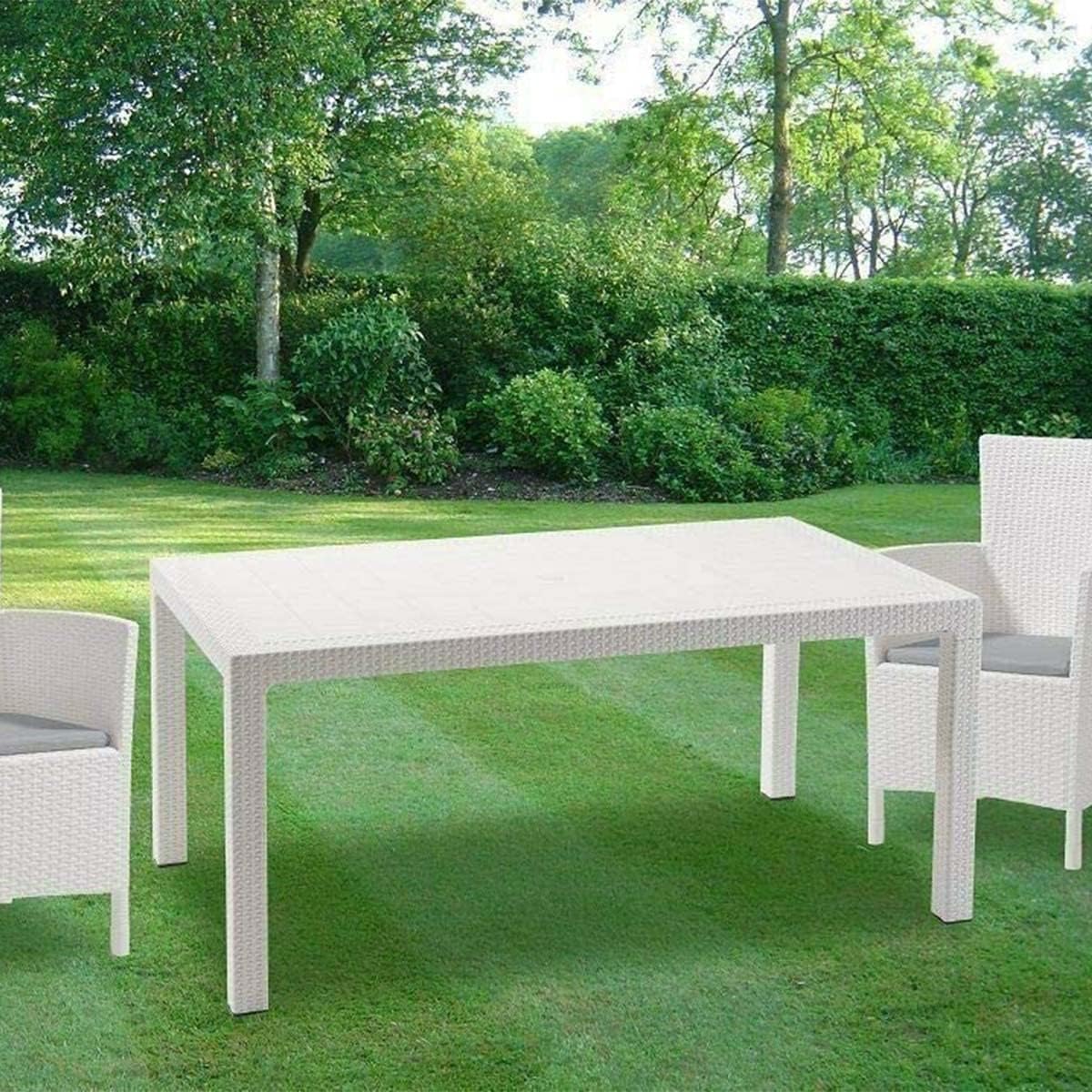 Keter Melody Bella Dining Set - White - Image 8