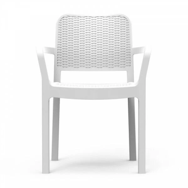 Keter Melody Bella Dining Set - White - Image 9