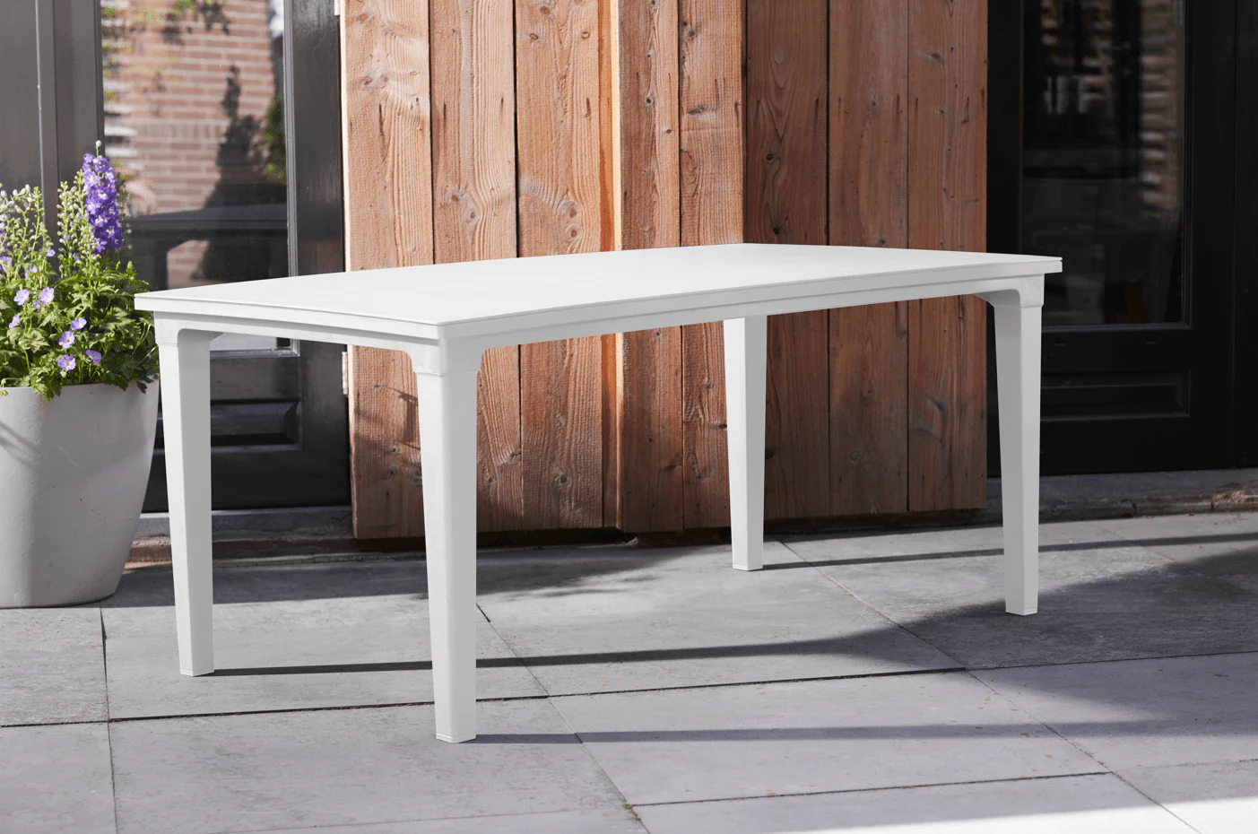 Keter Futura Chloe Dining Set- White - Image 6