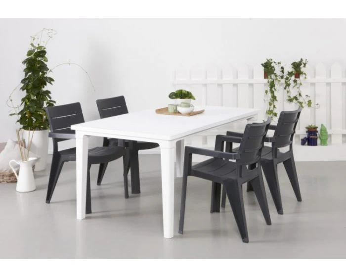 Keter Futura Dining Table - White - Image 10