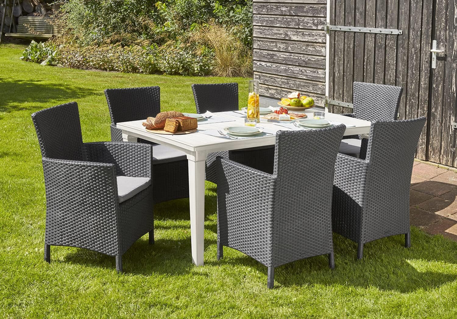 Keter Futura Dining Table - White - Image 4