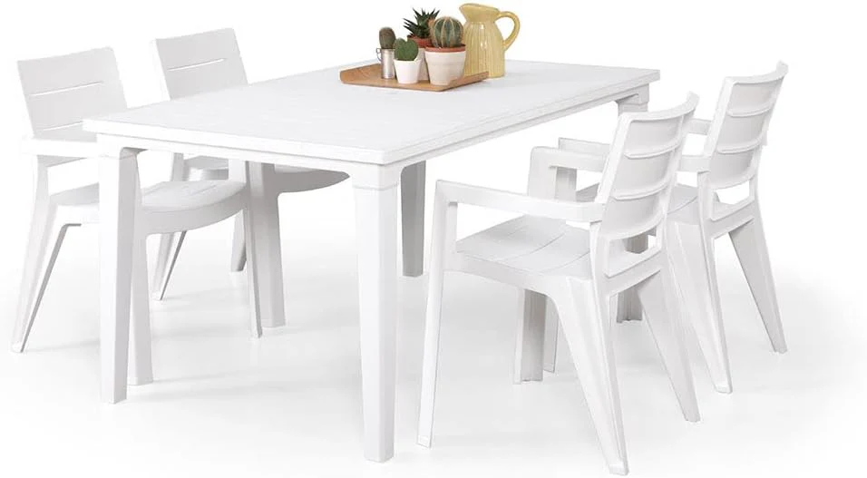 Keter Futura Dining Table - White - Image 5