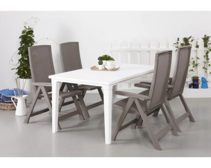 Keter Futura Dining Table - White - Image 9