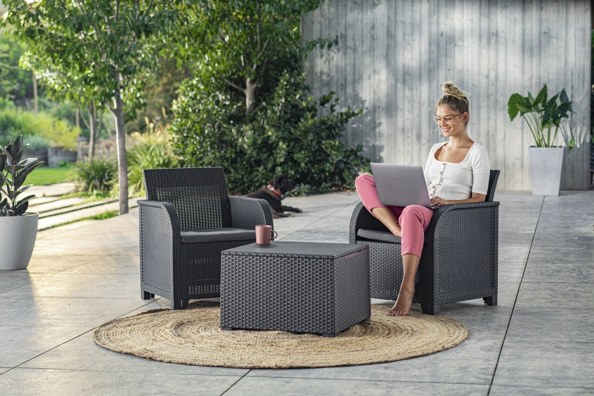 Keter Emma/Rosalie - 93L Storage Table - Image 5