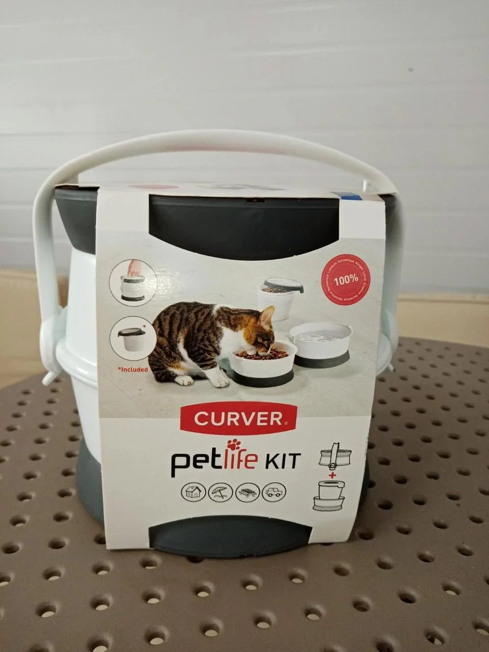 Curver 3 in 1 Food Travel Kit - White & Grey - Image 10